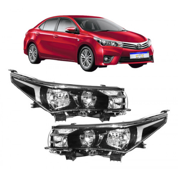 Farol Toyota Corolla 2015 2016 2017 Dianteiro Novo