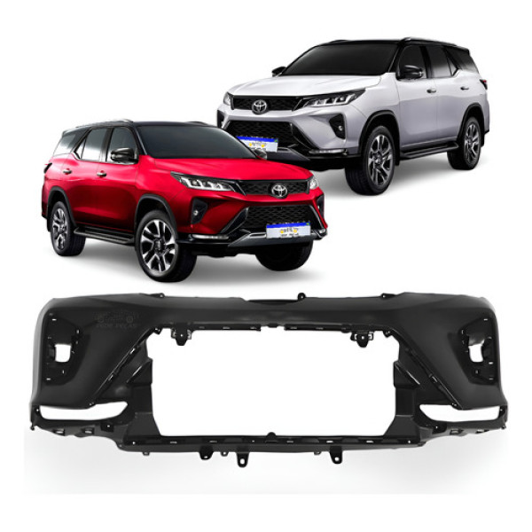 Parachoque Dianteiro Toyota Hilux Sw4 Diamond 2021 A 2025 Preto
