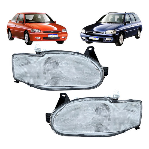 Farol Ford Escort Zetec Perua 1996 1997 1998 1999 00 A 2003