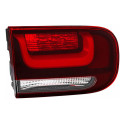Par Lanterna Tampa Citroen C4 Cactus 2019 20 21 22 23 2024 Ambos Lados Vermelho Cristal