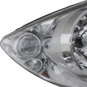 Farol Foco Duplo 308 2011 A 2015 Par Peugeot Mascara Cinza Ambos Lados