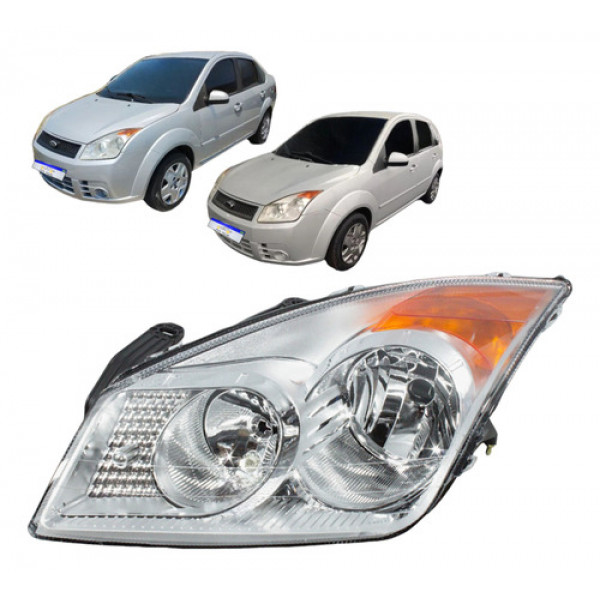 Farol Ford Fiesta 2008 2009 2010 L.e Novo