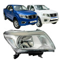 Farol Nissan Frontier 2018 A 2021 Mascara Cromada F/simples