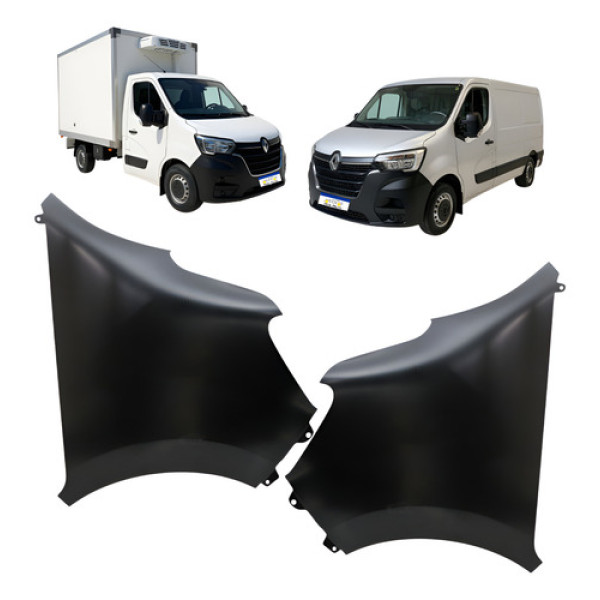 Par Paralama Dianteiro Renault Master 2014 2015 2016 A 2022 