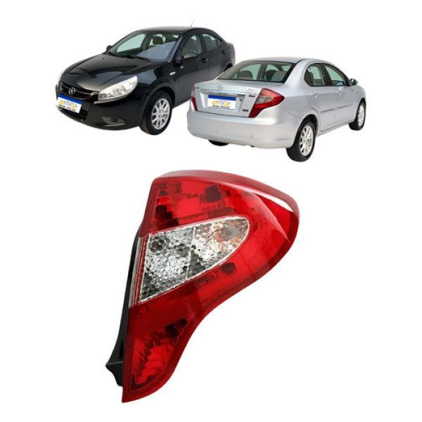 Lanterna Traseira Direita Jac J3 Sedan 2012 2013 C/suporte