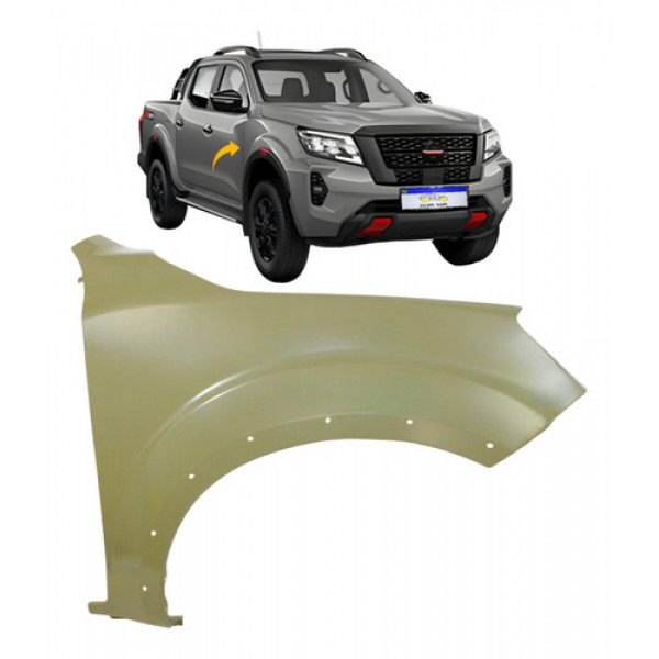 Paralama Nissan Frontier 2022 2023 2024 2025 Pro-4x Direito