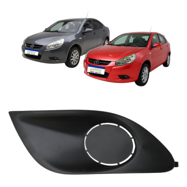 Moldura Milha Jac J3 2010 2011 2012 2013 S/furo Novo