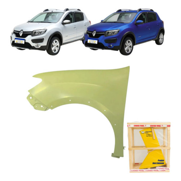 Paralama Sandero Stepway 2015 16 17 A 20 21 22 23 24 2025 Le