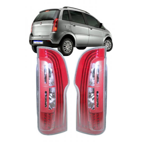 Lanterna Fiat Idea 2011 2012 2013 2014 2015 2016 Nova Led