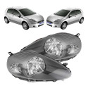 Farol Fiat Punto Essence Attractive 2007 A 2012 Novo