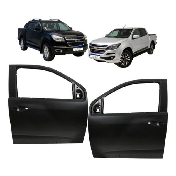 Par Porta Dianteira Chevrolet S10 Trailblazer 2012 A 2024