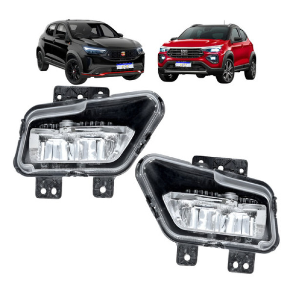 Farol De Milha Fiat Pulse 2021 2022 2023 2024 2025 Com Led