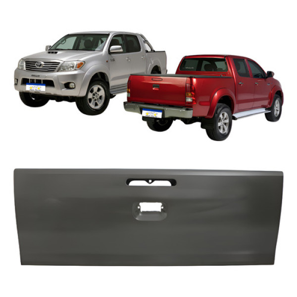 Tampa Toyota Hilux 2005 2006 2007 2008 Novo Cinza Tampa Toyota Hilux 2005 2006 2007 2008 Novo Cinza