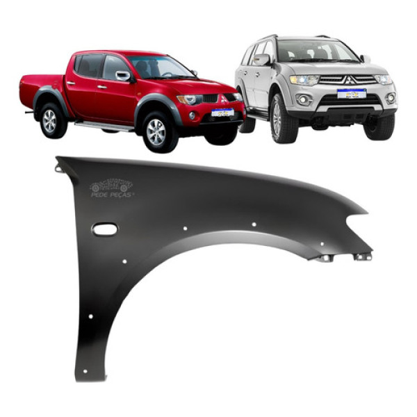 Paralama L200 Triton Pajero Dakar 2008 2009 A 2018 Novo L.d