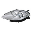 Farol Esquerdo Motorista Parachoque Fiat Bravo 2011 A 2014 Preto
