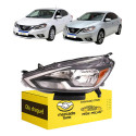 Farol Esquerdo Nissan Sentra 2017 2018 2019 2020 - Esquerdo/motorista