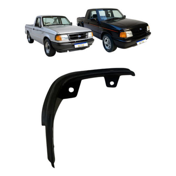 Moldura Farol Direito Ranger 1993 1994 A 1997 Novo Preto Direito/passageiro
