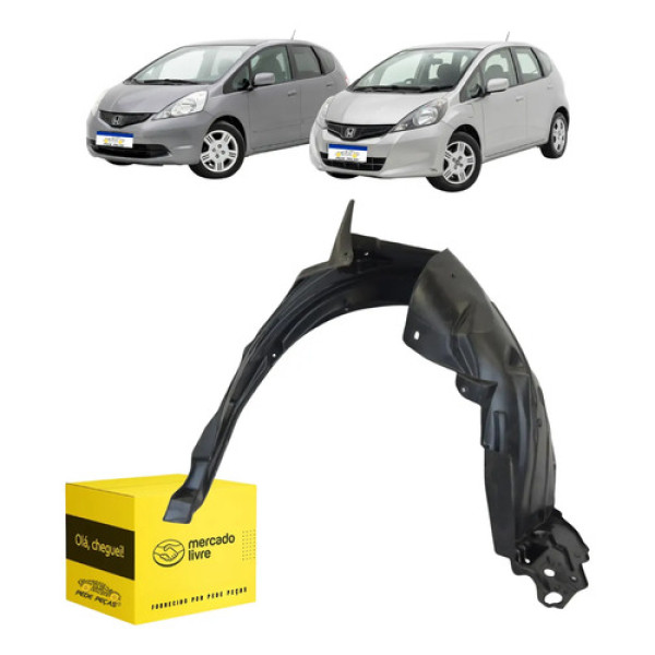 Parabarro Dianteiro Honda Fit Lxl Lx Cx 2009 10 11 A 2014 Le
