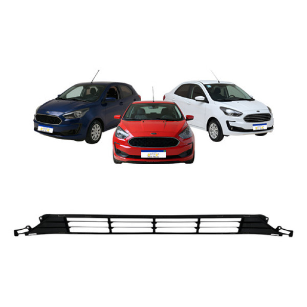 Grande Inferior Parachoque Dianteiro Ford Ka 2018 A 2021