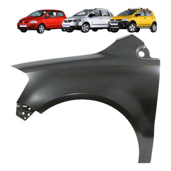 Paralama Fox Spacefox Crossfox 2003 2004 2005 2006 A 2010 Le Esquerdo Preto