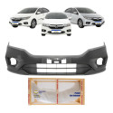 Parachoque Dianteiro Honda City 2018 2019 2020 Novo Preto