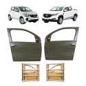 Par Portas Dianteira Fiat Mobi 2016 2017 18 A 25 2026 Nova Dianteira Ambos Os Lados Cinza