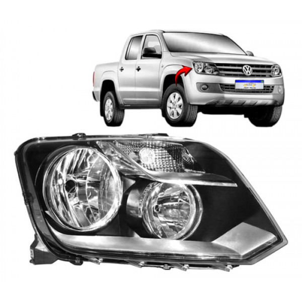 Farol Vw Amarok 2010 2011 2012 2013 2014 2015 2016 Novo L.d