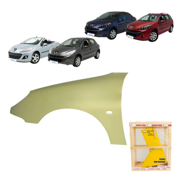 Paralama Peugeot 206 Cc Sw 2000 01 02 03 04 05 A 09 2010 Le