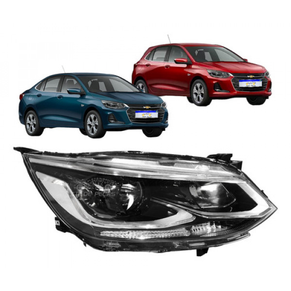 Farol Chevrolet Onix Premier 2021 2022 2023 2024 2025 Ld