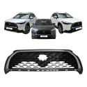 Grade Radiador Moldura Cinza Corolla Cross 2022 2023 2024