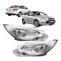 Farol Ford Focus 2014 2015 Dianteiro Novo Cromado 