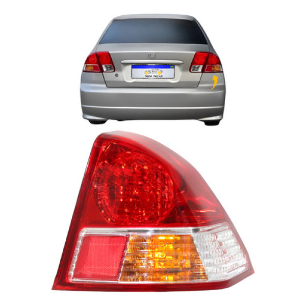 Lanterna Traseira Honda Civic 2003 2004 2005 2006 Nova Ld Direito Vermelho