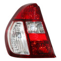 Lanterna Direita Clio Sedan 2005 2006 2007 08 A 2011 Cristal Vermelho Esquerdo/motorista