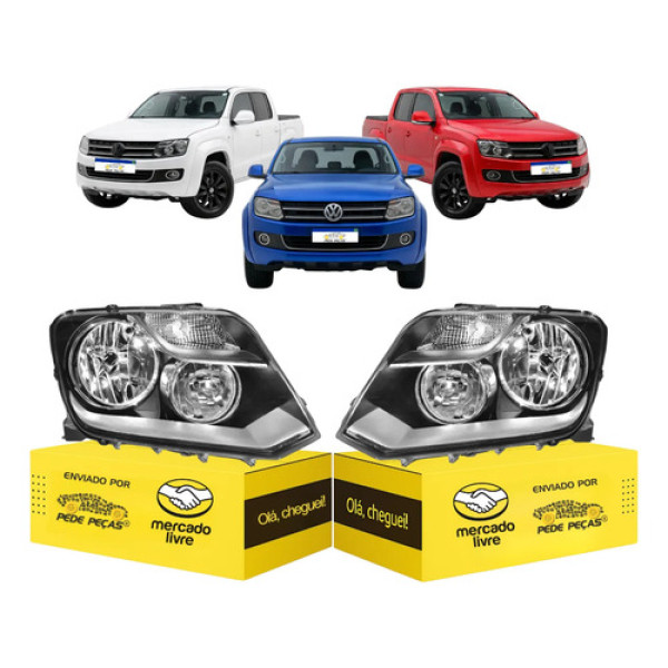 Par Farol Sinaleira Amarok 2010 11 2012 2013 2014 2015 2016 Ambos Lados
