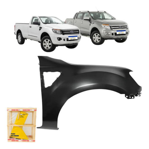 Paralama Ford Ranger Working 2013 A 2016 Novo Ld