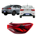 Lanterna Direita Chevrolet Onix 2020 A 2025 Canto Sem Led Direito/passageiro Vermelho