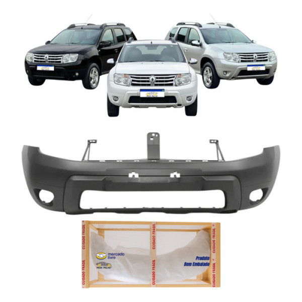 Parachoque Renault Duster 2011 2012 2013 2014 2015 Novo Preto