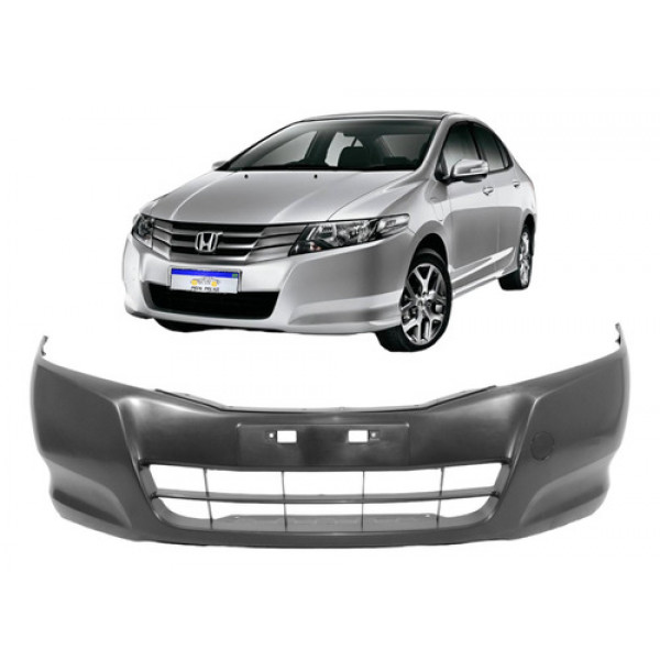 Parachoque Dianteiro Honda City 2009 2010 2011 2012 Sem Furo