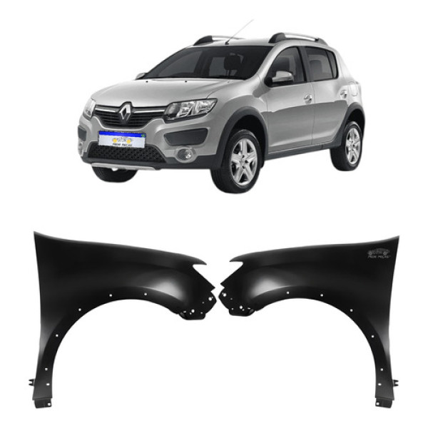Paralama Sandero Stepway 2015 2016 2017 2018 2019 A 2025