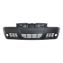 Parachoque Vw Gol Parati Saveiro G4 2006 A 2014 Com Milha Preto