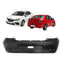 Parachoque Traseiro Renault Logan 2013 2014 2015 2016 A 2020