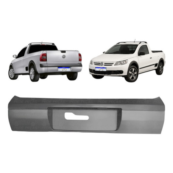 Parachoque Volkswagen Saveiro G5 G6 2009 A 2016 Traseiro 