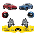 Par Milha Auxiliar Cibie Vw Virtus 2023 24 25 2026 Cristal