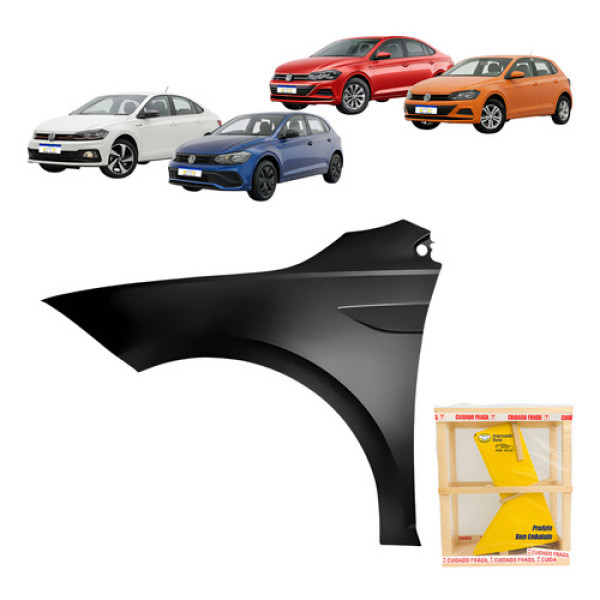 Paralama Volkswagen Polo Track Virtus Gts Tsi 2017 A 2026 Le