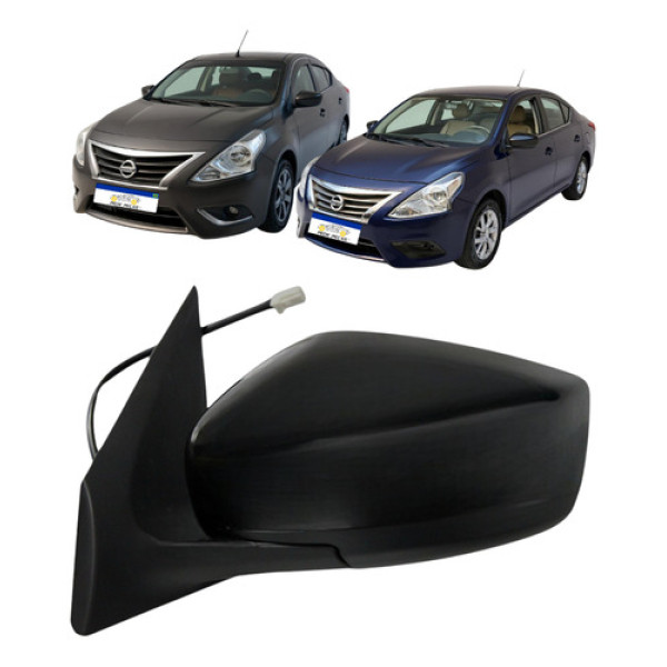 Retrovisor Nissan Versa 2016 2017 2018 2019 Elétrico Novo