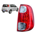 Lanterna Fiat Uno Vivace 2010 2011 A 2016 Cristal Nova Ld Direito/passageiro Vermelho