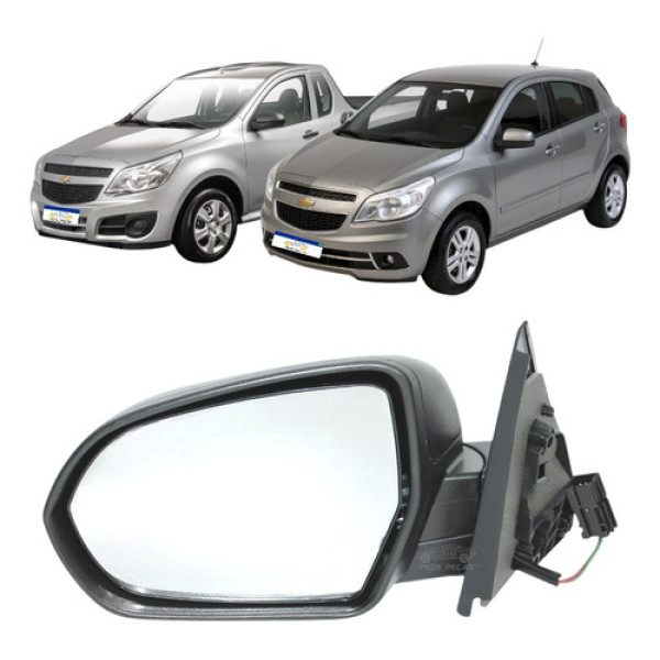 Retrovisor Montana Agile 2009 2010 A 2021 Esquerdo Elétrico