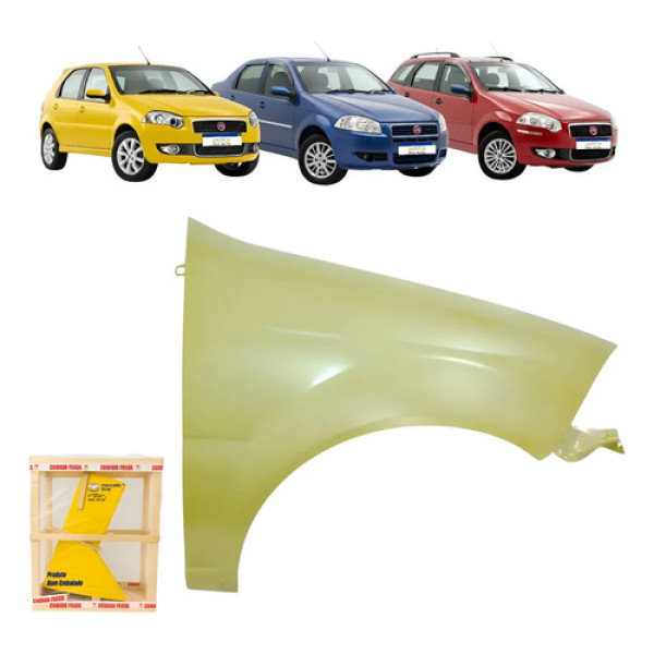 Paralama Fiat Palio 2010 A 2012 Siena 2009 A 2016 L.d