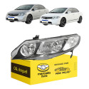 Farol Honda New Civic 2007 2008 2009 2010 2011 Novo L.e Esquerdo