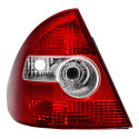 Lanterna Esquerda Ford Fiesta Sedan 2003 04 05 06 07 A 2010 Esquerdo/motorista Vermelho Cristal